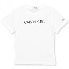 Designed with a crewneck, cuffed short sleeves and topstitching. Calvin Klein Organic T Shirt Bright White White