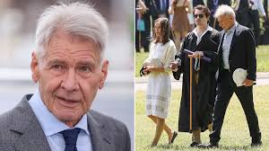 Harrison Ford admits he could have been a 'better parent' as he celebrates  youngest son's graduation