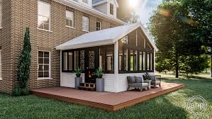 Patio screens come in a wide variety of shapes, colors, and construction materials. 29802 Luna Screen Room Material List At Menards