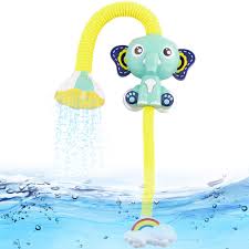 Baby dress up games to play: Fajiabao Shower Bath Toys For Kids Bathtub Games Infant Electric Elephant Head Sucker Baby Accessories Water Games Adjustable Sprinkler In Tub Sink Bathroom Birthday Festival Gifts For Boys Girls Buy Online In