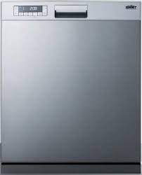 The counter height range for an ada work surface is from 28 inches to 34 inches above finished floor. Amazon Com Summit Appliance Dw2435ssada Ada Compliant 24 Wide Energy Star Certified Built In Dishwasher With Stainless Steel Door And Front Controls Digital Touch Controls Automatic Detergent Detection Appliances