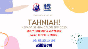 Masa tu kami semua posting luar kawasan ipoh. Tahniah Pelajar Cemerlang Spm 2020 Smk Raja Chulan Youtube