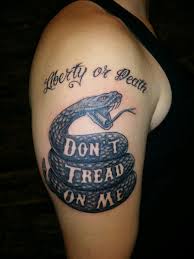 Find gadsden flag temporary tattoos at the dixie shop. Don T Tread On Me Ink Master Tattoos Tattoos For Guys Badass Left Hand Tattoo