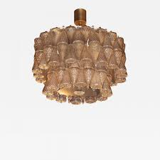 Save now with 0% off grey wash and pewter 15 inch one light pendant with stone seeded mercury glass. Seguso Mid Century Modern Smoked Champagne Glass Chandelier Attributed To Seguso