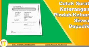 332 224 smp x 2018 menindak lanjuti permohonan orang tua wali dari peserta didik. Cetak Surat Keterangan Pindah Keluar Siswa Dapodik Ij Com