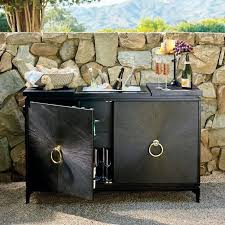 Luca Buffet Table Frontgate In 2020 Buffet Table Outdoor Buffet Outdoor Buffet Tables