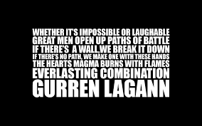 This drill will open a hole in the universe! Tengen Toppa Gurren Lagann Wallpaper And Hintergrund 1680x1050