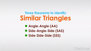 These techniques are much like those employed to prove if two pairs of corresponding angles in a pair of triangles are congruent, then the triangles are similar. Similar Triangles How To Prove Definition Theorems Video