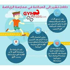 Gym Arabs On Instagram دلالات تشير إلى أنك تبالغ في ممارسة الرياضة فيتنس جيم طاقة قوة معلومات جيم Core Workout Infographic Authentic Resources Spanish