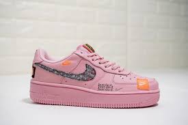 Black Air Force Ones Womens Af1 Air Force 1 Low Just Do It Jdi Pink Nike Air Force Ones Air Force 1 Nike Air Force