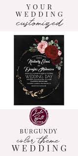 Black Burgundy And Gold Floral Modern Boho Wedding Invitation Zazzle Com Wedding Invitations Boho Pink And Burgundy Wedding Modern Floral Wedding Invitations