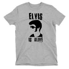 Elvis presley in concert zal doorgaan in de lotto arena op 6 maart 2012. Kids Organic T Shirt Elvis Is Alive Presley King Rock N Roll Conspiracy Theory Ebay