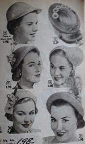 1950s Womens Hats By Style Hats For Women Hats Vintage Hat Fashion