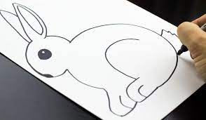 How To Draw A Rabbit Art For Kids Hub Art For Kids Hub Art For Kids Bunny Drawing