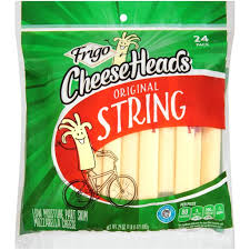 It is low in calories and high in protein. Frigo Cheese Heads Original Mozzarella String Cheese 24 Oz 24 Ct Walmart Com Walmart Com