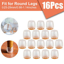 20pcs rubber table chair furniture feet leg pads tile floor protectors 3 sizes✴. 16pcs Silicone Chair Leg Caps Feet Pads Furniture Table Covers Floor Protector Walmart Com Walmart Com