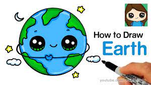 This is tutorial of drawing the earth with mask#earth with mask#tutorial#easylike the videosubscribe the channelpress the bell iconhow to draw earth with. How To Draw Earth Easy And Cute Earth Drawings Easy Drawings Cute Drawings