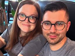 Happy wedding anniversary to my best friend, my partner in everything, and  my world. I'm so lucky to have you in this life, @sarajeanking!