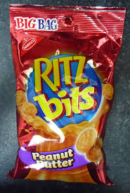 Something to look forward to: Nabisco Ritz Bits: Peanut butter