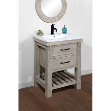 Three Posts Sprowston Rustic 24 Single Bathroom Vanity Set Reviews Wayfair In 2020 Single Bathroom Vanity 24 Inch Bathroom Vanity Small Bathroom Vanities