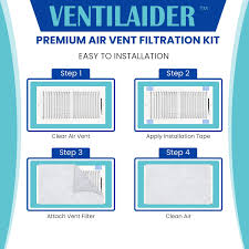 It filters dirt and dust that carries allergenic pollen and dust mites. Amazon Com Ventilaider Complete Air Vent Register Filter Set Cut To Fit Any Size 16 X 60 50 Installation Tape Electrostatic Fabric Purifies Air Helps Reduce Dust From Ducts Ac Furnace System Home Kitchen