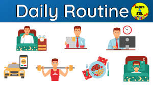 Daily Routine Examples | Useful List Of Daily Routine Words With ...