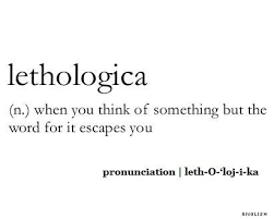 Lethologica Tip Of The Tongue Phenomenon Word Definition Weird Words Uncommon Words Unusual Words