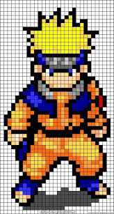 Pixel art livre de coloriage numerote 31 idees et designs pour vous inspirer en images voir plus d'idées sur le thème quadrillage, dessin pixel, point de croix. Great Naruto Account Bead Sample Pixel Art Grid Pixel Art Templates Pixel Art Pokemon