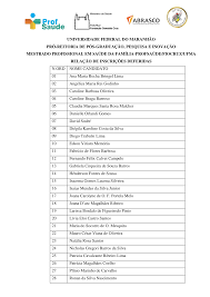 UNIVERSIDADE FEDERAL DO MARANHÃO PRÓ-REITORIA DE PÓS-GRADUAÇÃO, PESQUISA E  INOVAÇÃO MESTRADO PROFISSIONAL EM SAÚDE DA FA