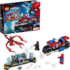Check spelling or type a new query. Lego Marvel Spider Man Spider Man Bike Rescue 76113 Building Kit 235 Pieces Buy Online At Best Price In Uae Amazon Ae