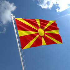Macedonia independence day 8th september vector illustration. North Macedonia Flag Buy Flag Of Macedonia The Flag Shop