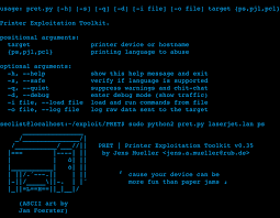 Pret Printer Exploitation Toolkit Security List Network Best Hacking Tools Computer Security Exploitation
