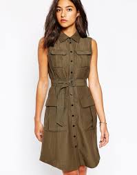 Karen Millen Signature Safari Dress Safari Dress Trendy Fashion Outfits Safari Outfits