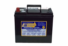 A lawn tractor battery operates in the same way as a car battery. Powerstride John Deere X520 Mower Battery