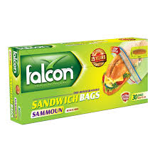 Size:8 x 5 1/4 x 10 1/8. Samoon Sandwich Bag Big 25 X 12 Cm 1 Piece X 30 Bags Falcon Pack Online