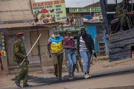 So serious was the kahawa west demolitions that it led to the death of one person who was allegedly shot by the police as residents protested the move. Gp3mb141zab3qm