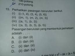 Itulah yang dapat kami bagikan terkait contoh soal tes pemetaan potensi pegawai. Contoh Soal Dan Jawaban Menentukan Pemetaan Dari Himpunan Pasangan Terurut Peranti Guru
