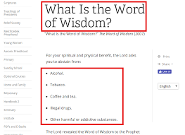 Maybe you would like to learn more about one of these? What Is The Word Of Wisdom