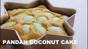 Pandan Coconut Cake Ll Apron Youtube Pandan Coconut Cake Cake