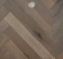 Stone Grey - Herringbone Reserve Collection - Engineered Hardwood Flooring  by Provenza
