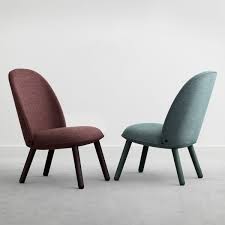 Curvy lounge chair in a nostalgic look. Ace Lounge Chair Von Normann Copenhagen Connox