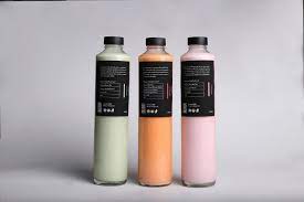 Goldleaf Milk Tea Co Student Project Bottle Design Packaging Shampoo Bottles Design Drinks Packaging Design