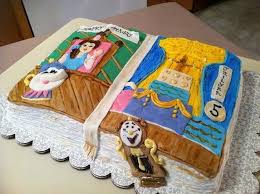 Easy surprise inside the cake ideas hidden inside of cake, bread, or other treats. Beauty And The Beast Cake Book Cake By Patty Cake S Cakesdecor