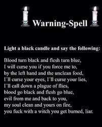 Warning Spell To Me I Give Way My Weakness S Those Of Gentle Creatures And Of Your Kind Face The Lion Of Camelot I Witch Magic Wiccan Spell Book Revenge Spells