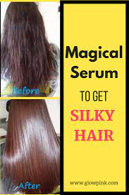 Magical Leave In Conditioner To Get Silky Glossy Hair In Just A Few Minutes No Need To Go To Salon Silkyhai Glossy Hair Silky Hair Treatment Vinegar For Hair