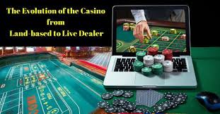 The Evolution Of The Casino From Land Based To Live Dealer Casino Online Casino Game Development