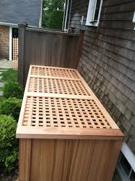 Custom Built Ac Unit Cover Air Conditioner Cover Outdoor Air Conditioner Hide Air Conditioner Cover