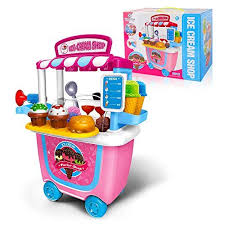 Gizmovine Enfants Jouets De Cuisine Diy Pretendre Jouet 33 Pcs Barbecue Alimentaire Jeu Jouet Avec Mallette De Transport Pou Dinette Enfant Jouet Enfant Jouet
