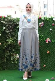 Tuna Etek Ga Mlek Kaz Ayaaÿa Desen Kombin Mavi A Ia Ekli 6333 Muslim Fashion Islamic Clothing Fashion