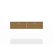 Barry Solid Wood Floating Desk Floating Desk Floating Entertainment Center Manhattan Comfort